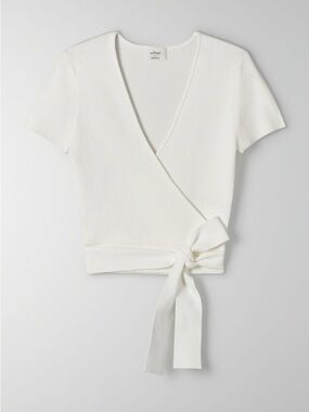 Wilfred - Aritzia “All Tied Up” sweater top